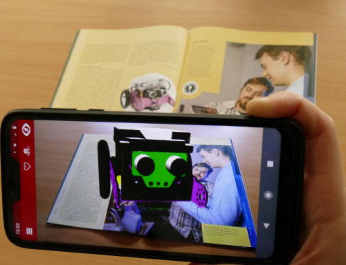 Gedrucktes und Virtuelles miteinander verbinden: Augmented Reality in der RUBIN