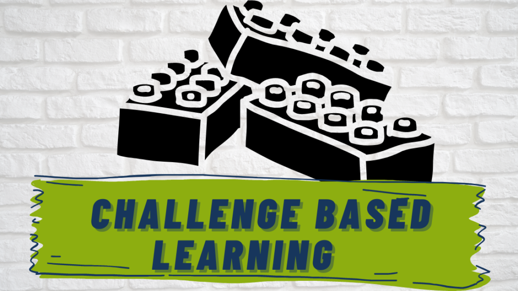 Challenge Based Learning mit Klemmsteinen nachgebildet.